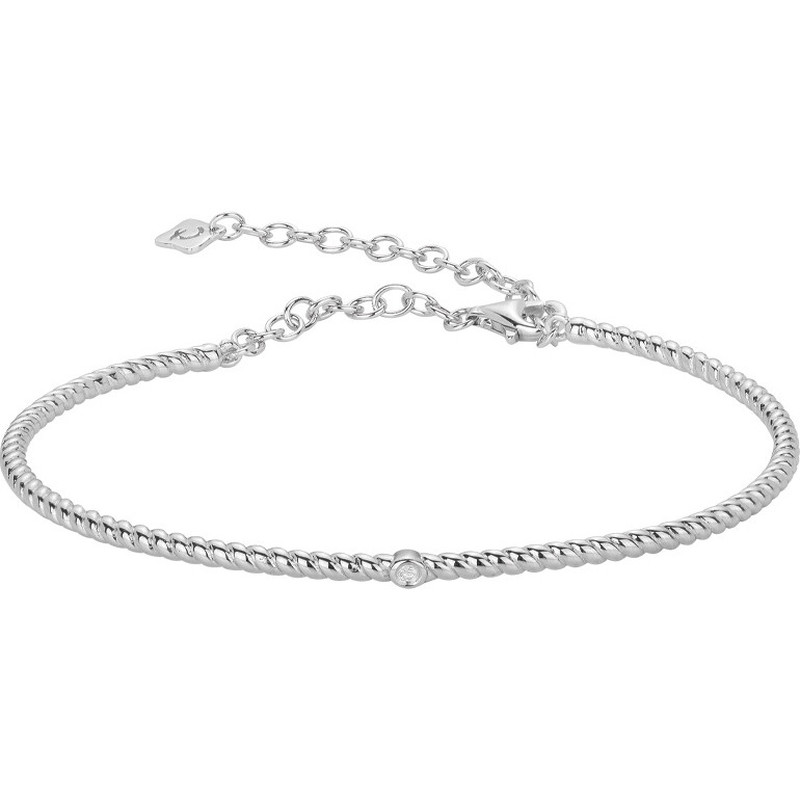 Bracelet diamant et argent « Précieuse Marine » La Garçonne Diamant